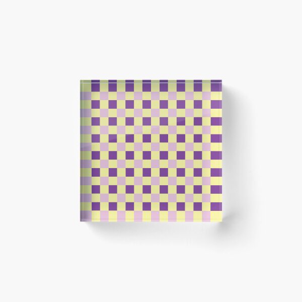 Item preview, Seamless Lavender, Butter Yellow and Blush Pink Checkerboard Pattern | Modern Geometric Square Background designed and sold by ViviNyks.