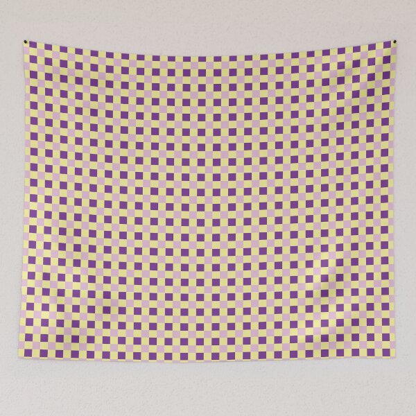 Item preview, Seamless Lavender, Butter Yellow and Blush Pink Checkerboard Pattern | Modern Geometric Square Background designed and sold by ViviNyks.
