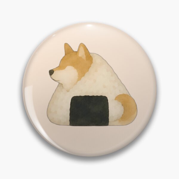 Item preview, shiba inu onigiri designed and sold by naiverider.