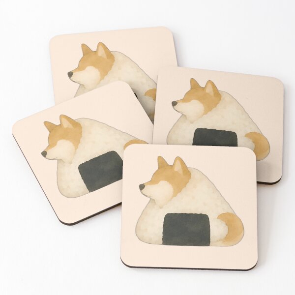 Item preview, shiba inu onigiri designed and sold by naiverider.