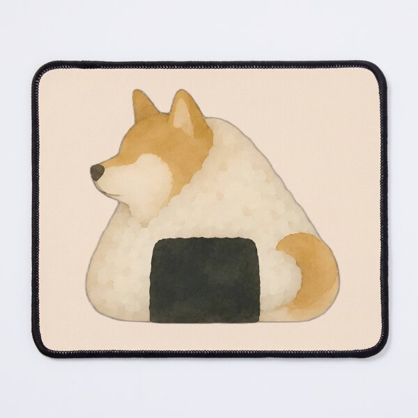 Item preview, shiba inu onigiri designed and sold by naiverider.
