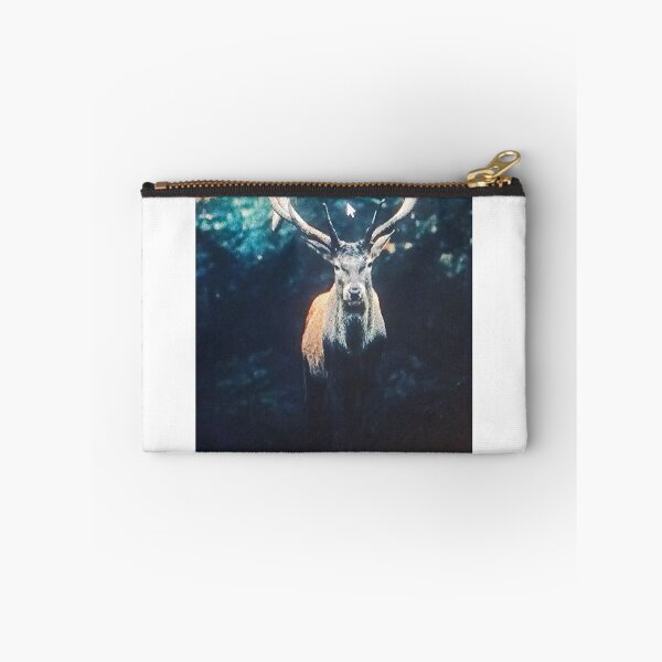 Item preview, Dark Forest Red Deer Stag Portrait designed and sold by silviama9.