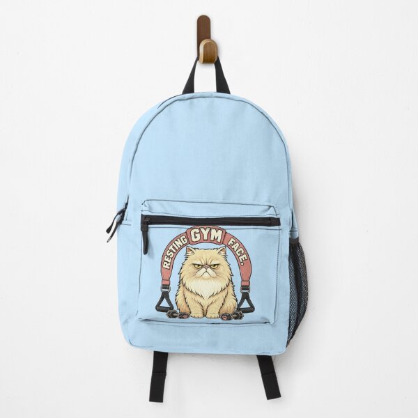 Item preview, Grumpy Persian Cat Funny Gym Workout designed and sold by Gentlestate.