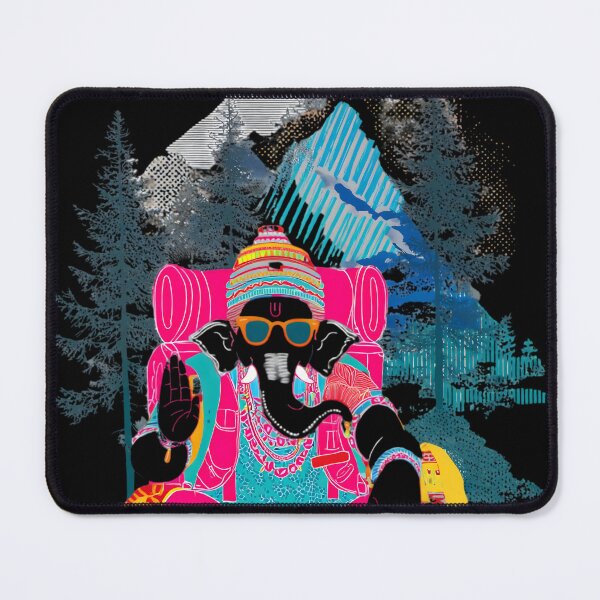 Item preview, Cool Streetwear Pink Elephant Hiker Mountain Pop Art designed and sold by PANNARUK THAILAND.