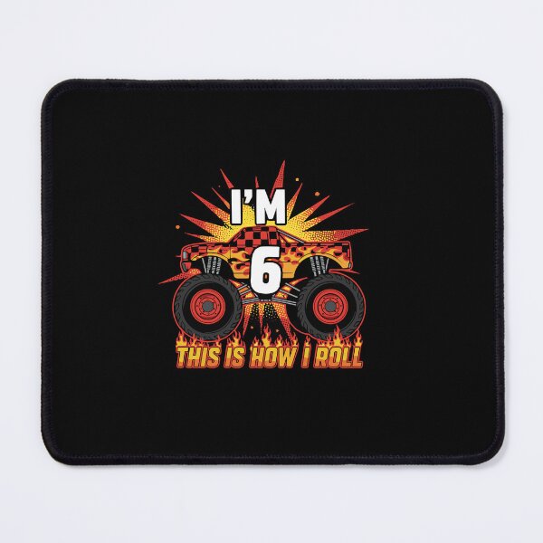 Item preview, I'm 6 This Is How I Roll Monster Truck 6th Birthday Six Year Old Boy designed and sold by PopStars1993.