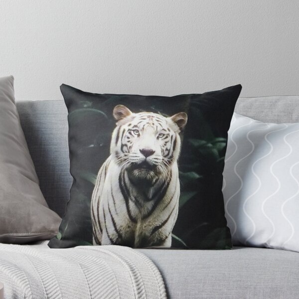 Item preview, Majestic White Tiger in Jungle designed and sold by silviama9.