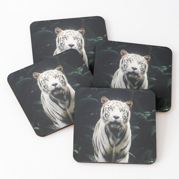Item preview, Majestic White Tiger in Jungle designed and sold by silviama9.