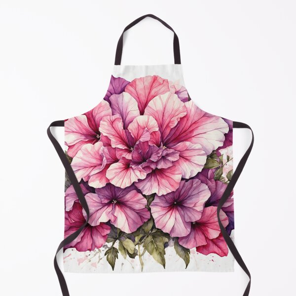 Item preview, Petunia Flower Watercolor Painting designed and sold by RawNaturePrints.