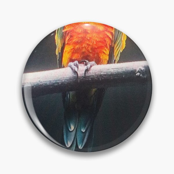 Item preview, Vibrant Sun Conure on Branch designed and sold by silviama9.