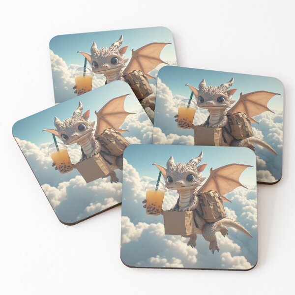 Item preview, Tiny Dragon Delivery designed and sold by VelvetDoods.