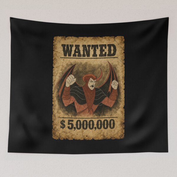 Item preview, 80s Cartoon Villains Gallery: Old West Wanted Poster Venger designed and sold by Rex Vox.