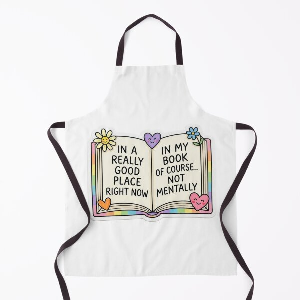 Item preview, In A Really Good Place Right Now In My Book designed and sold by raedattia.