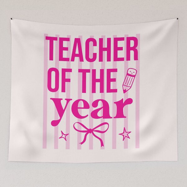 Item preview, Teacher Of The Year Cute School Appreciation Gift designed and sold by LASTIQUE-dd.
