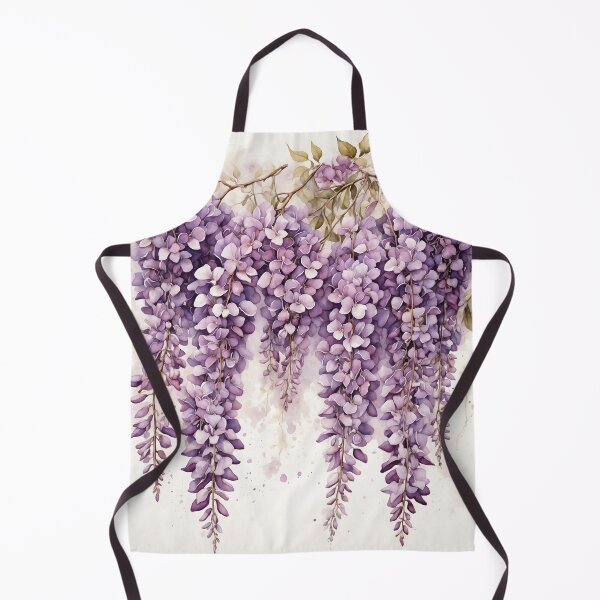 Item preview, Wisteria Blossom Watercolor Painting designed and sold by RawNaturePrints.