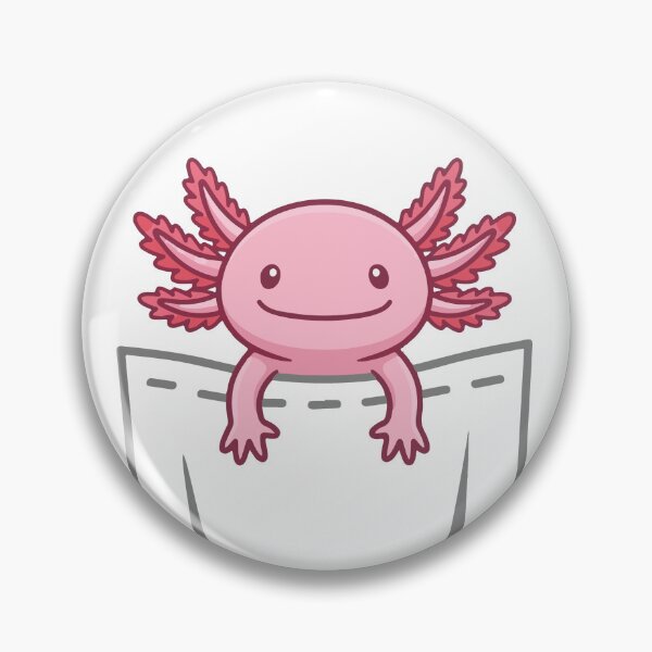 Item preview, Cute Pocket Axolotl designed and sold by BobaTeeStore.