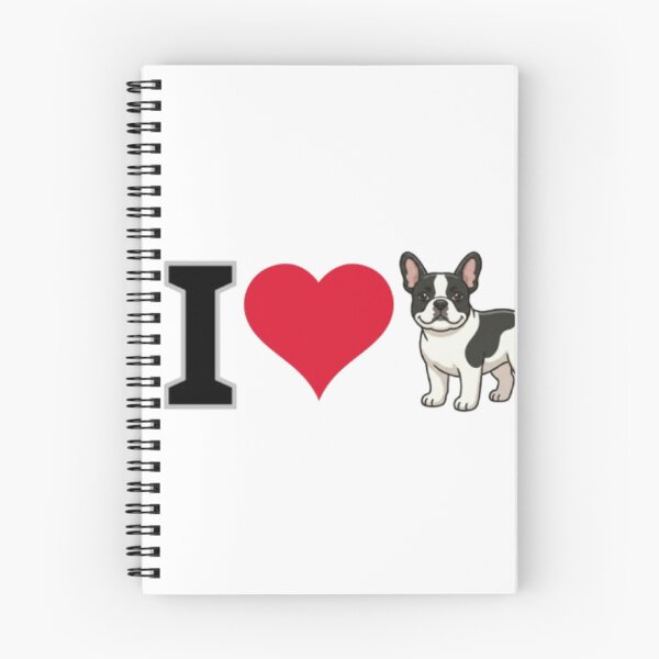 Item preview, Cute Pied French Bulldog Cartoon - Minimalist Frenchie Puppy Illustration designed and sold by Mourest.