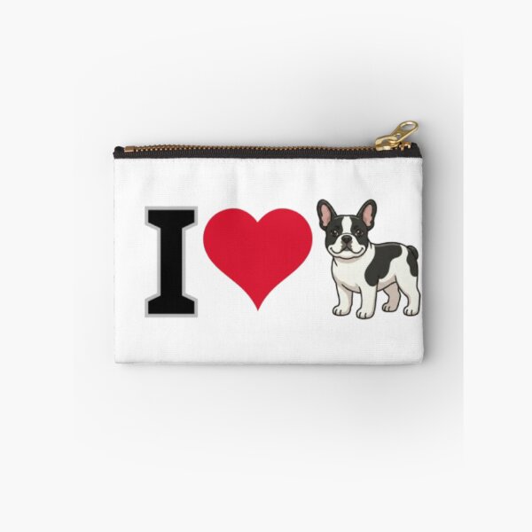 Item preview, Cute Pied French Bulldog Cartoon - Minimalist Frenchie Puppy Illustration designed and sold by Mourest.