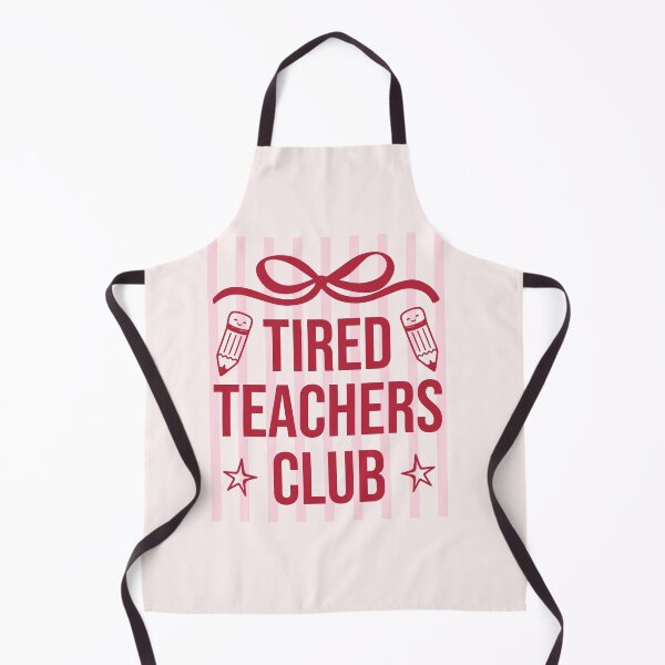 Item preview, Tired Teachers Club Funny School Staff Gift designed and sold by LASTIQUE-dd.