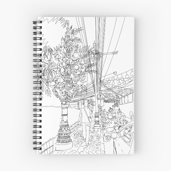 Item preview, Bangkok greetings card  designed and sold by Glockers99.