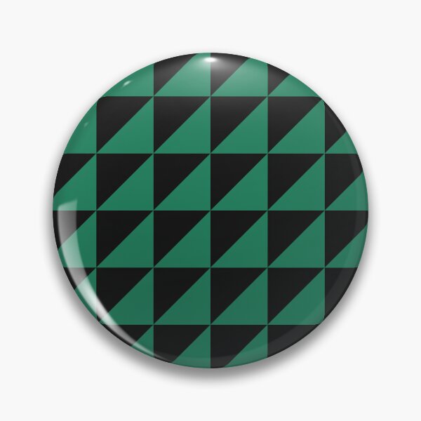 Item preview, Black And Green Triangle Mosaic Pattern designed and sold by pattern-archive.