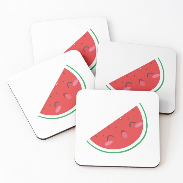 Item preview, Cute Kawaii Watermelon Slice designed and sold by     Sela Art .