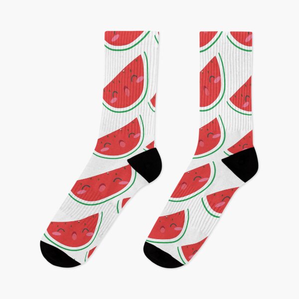 Item preview, Cute Kawaii Watermelon Slice designed and sold by     Sela Art .