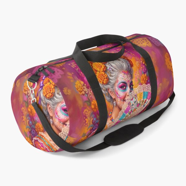 Item preview, Day of the Dead Woman Portrait designed and sold by AnnArtshock.