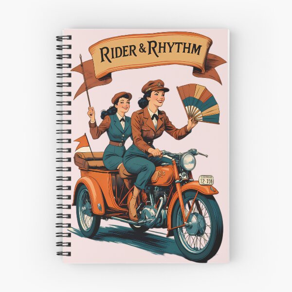 Item preview, Retro Pinup Biker Girls Pop Art designed and sold by Structure-Blue.