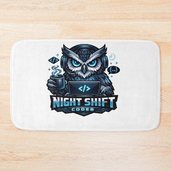 Item preview, Owl Night Shift Coder designed and sold by TheRealTaria.