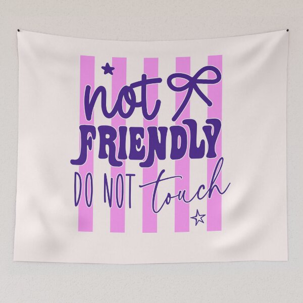 Item preview, Not Friendly Do Not Touch, Funny Teacher Mood Shirt designed and sold by LASTIQUE-dd.