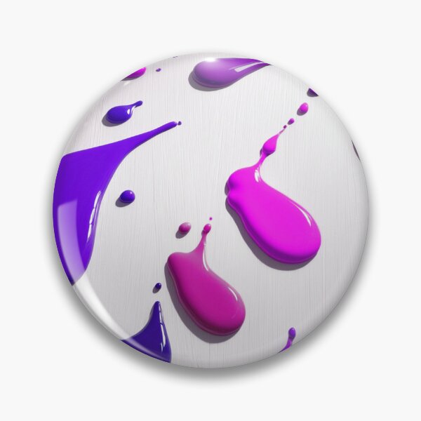 Item preview, Abstract 3D Paint Drips Purple and Magenta Pink designed and sold by Ingorgia Studio.
