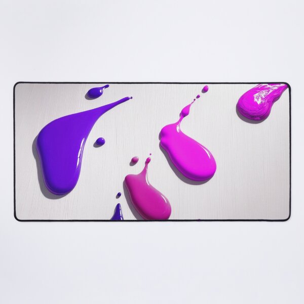 Item preview,  Y2K Purple and Magenta Pink Glossy Slime Drips designed and sold by Ingorgia Studio.