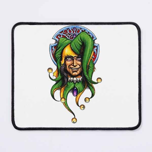 Item preview, Royal Court Jester Traditional Tattoo Gothic designed and sold by wizooo411.