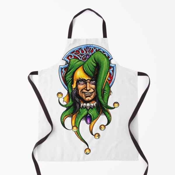 Item preview, Royal Court Jester Traditional Tattoo Gothic designed and sold by wizooo411.