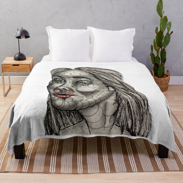 Item preview, Cracked Skin Surreal Woman Portrait designed and sold by jam-66.