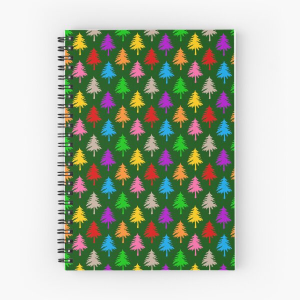 Item preview, Multicolored Pine Cone Trees - Green  designed and sold by PatternTitan.