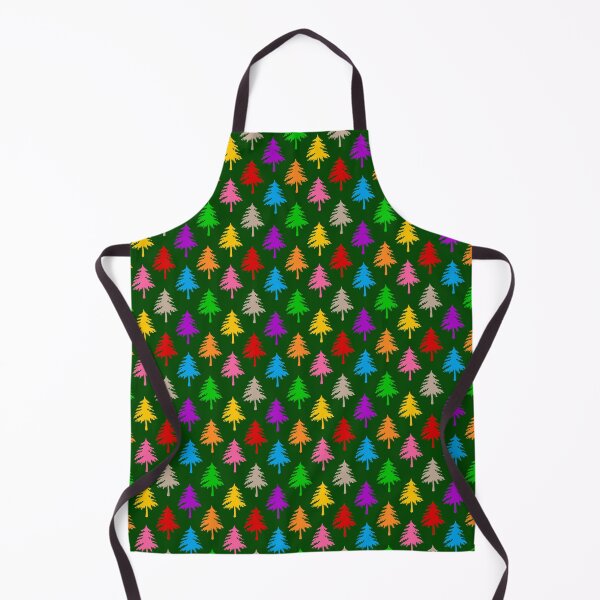Item preview, Multicolored Pine Cone Trees - Green designed and sold by PatternTitan.