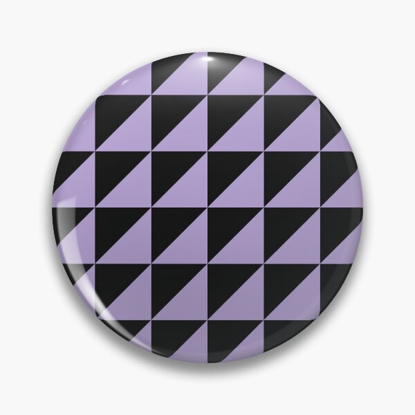 Item preview, Black And Lilac Triangle Mosaic Pattern designed and sold by pattern-archive.