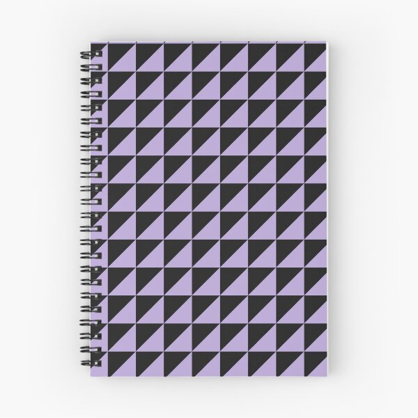 Item preview, Black And Lilac Triangle Mosaic Pattern designed and sold by pattern-archive.