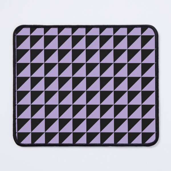 Item preview, Black And Lilac Triangle Mosaic Pattern designed and sold by pattern-archive.