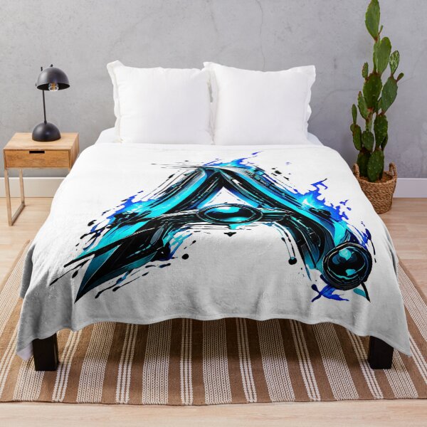Aperçu de l'œuvre AquaFlare Cipher: The Teal Inferno Letter A créée et vendue par BlissBlvdShop.