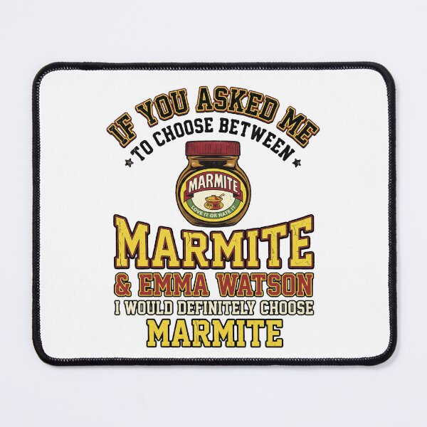 Item preview, If you asked me to choose between marmite & emma watoson I would defeinitely choose marmaite designed and sold by LOVEARTDESIGN.