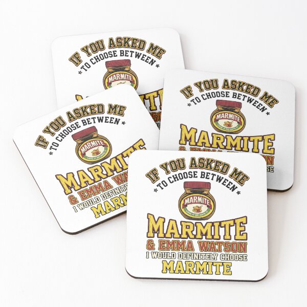 Item preview, If you asked me to choose between marmite & emma watoson I would defeinitely choose marmaite designed and sold by LOVEARTDESIGN.