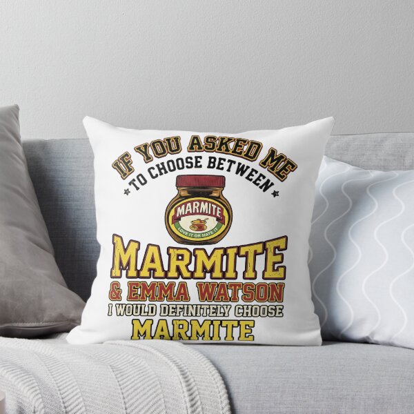 Item preview, If you asked me to choose between marmite & emma watoson I would defeinitely choose marmaite designed and sold by LOVEARTDESIGN.