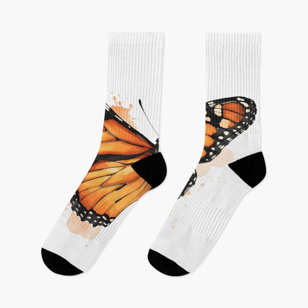Item preview, Monarch Butterfly Watercolor Painting designed and sold by RawNaturePrints.