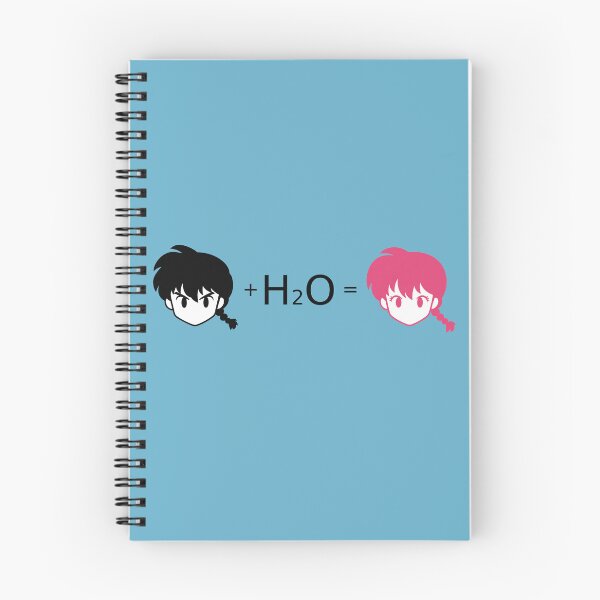 Item preview, Ranma Plus Water Equation - Funny 90s Anime Chemistry Parody designed and sold by Montoya91.