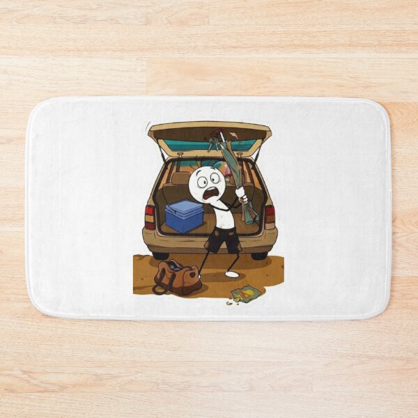 Item preview, Oops Murphy - Summer Beach Fail - Packing Nightmare - Funny Character Graphic designed and sold by oopsmurphy.