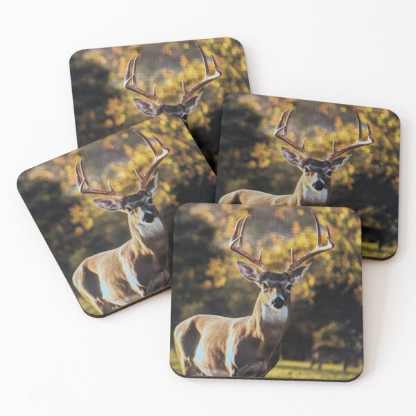 Item preview, White-Tailed Buck in Golden Sunlight designed and sold by rizkyintan8.