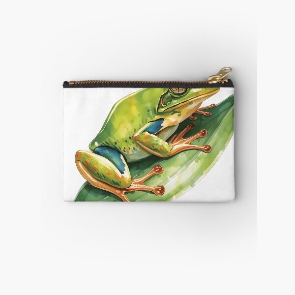 Item preview, Tree Frog Watercolor Painting designed and sold by RawNaturePrints.
