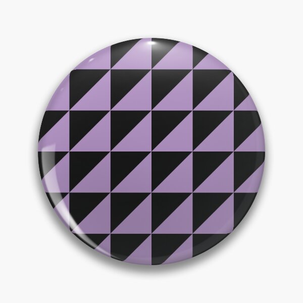 Item preview, Black And Purple Triangle Mosaic Pattern designed and sold by pattern-archive.